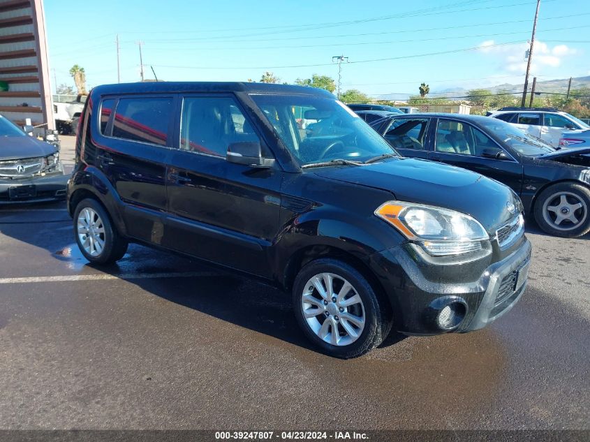 2012 Kia Soul + VIN: KNDJT2A65C7743811 Lot: 39247807