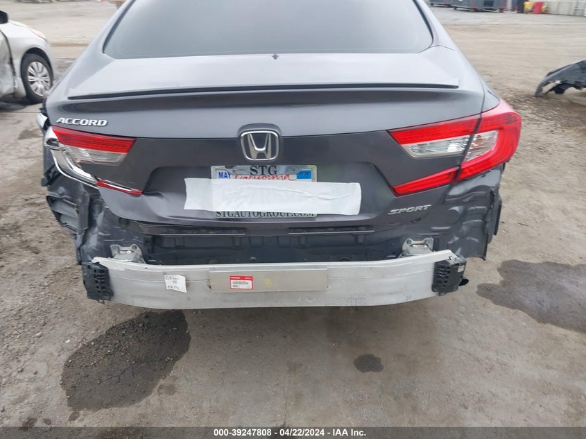 VIN 1HGCV1F34KA008039 2019 HONDA ACCORD SPORT