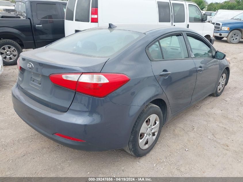 2016 Kia Forte Lx VIN: KNAFK4A66G5480974 Lot: 39247855