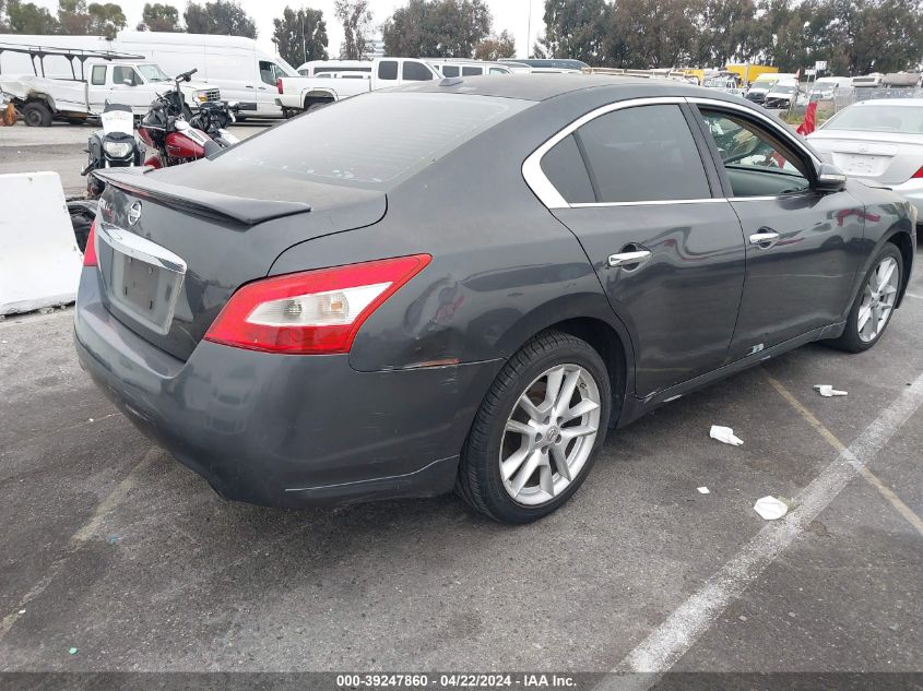 2010 Nissan Maxima 3.5 Sv VIN: 1N4AA5AP7AC869856 Lot: 39247860