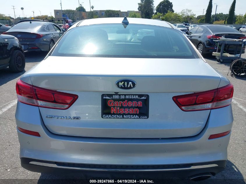 2020 Kia Optima Lx VIN: 5XXGT4L37LG436575 Lot: 39247865