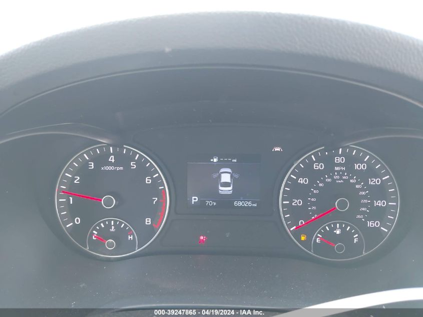 2020 Kia Optima Lx VIN: 5XXGT4L37LG436575 Lot: 39247865