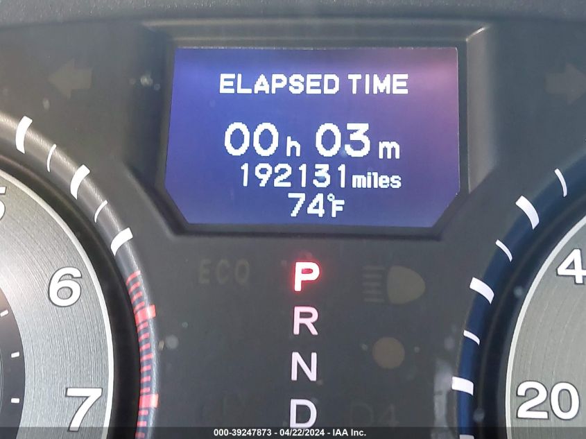 2013 Honda Odyssey Touring/Touring Elite VIN: 5FNRL5H95DB039625 Lot: 39247873