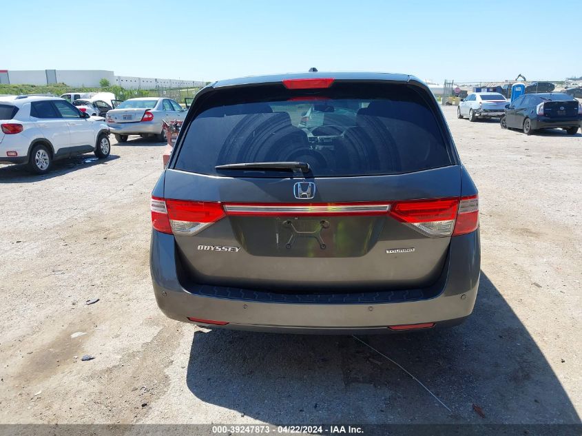 2013 Honda Odyssey Touring/Touring Elite VIN: 5FNRL5H95DB039625 Lot: 39247873