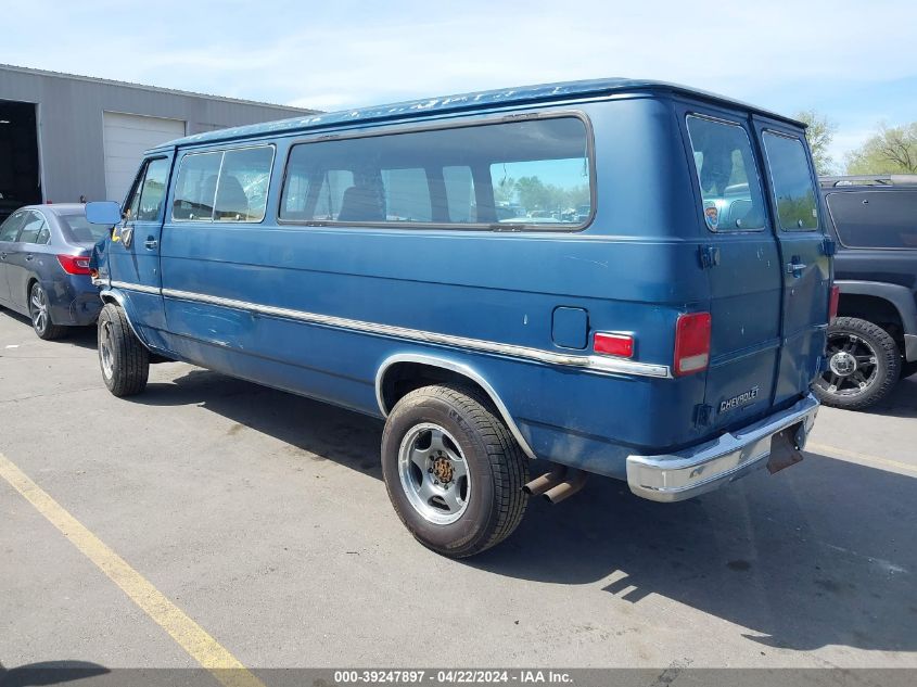 1990 Chevrolet G30 VIN: 2GAGG39N7L4144493 Lot: 39247897