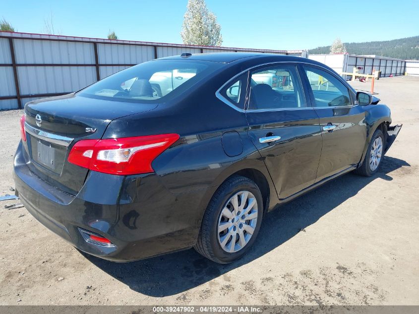 2017 Nissan Sentra Sv VIN: 3N1AB7AP1HL664800 Lot: 39247902