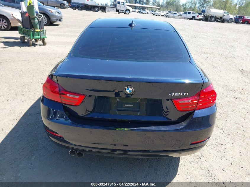 2014 BMW 428I VIN: WBA3N7C5XEF718574 Lot: 39247915