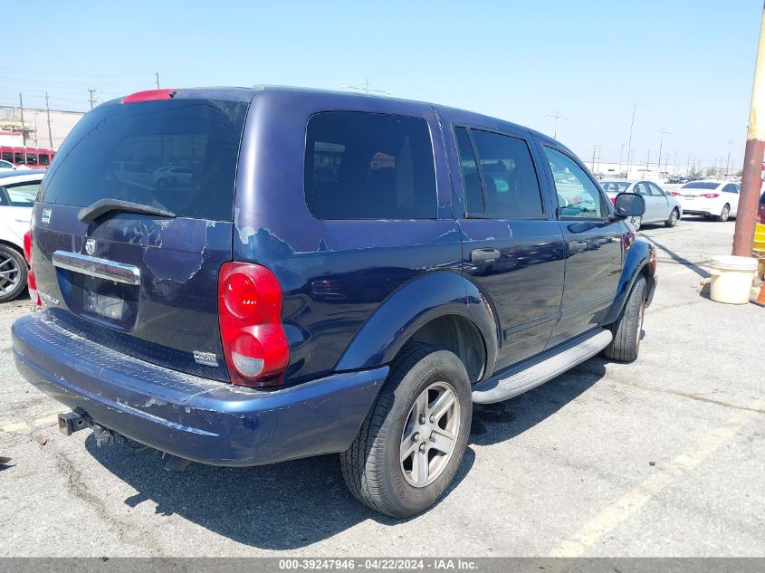 2005 Dodge Durango Slt VIN: 1D4HD48D75F524954 Lot: 39247946