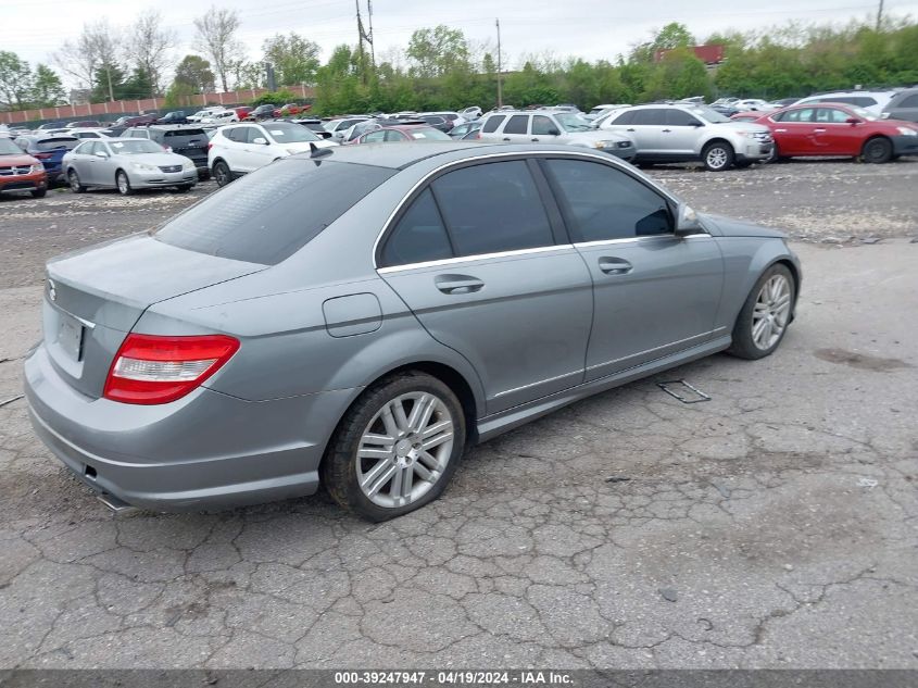 WDDGF54X38R023013 | 2008 MERCEDES-BENZ C 300