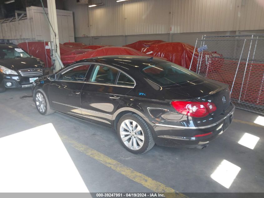 2012 Volkswagen Cc Sport VIN: WVWMP7ANXCE512209 Lot: 39247951