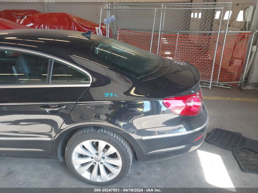 2012 Volkswagen Cc Sport VIN: WVWMP7ANXCE512209 Lot: 39247951