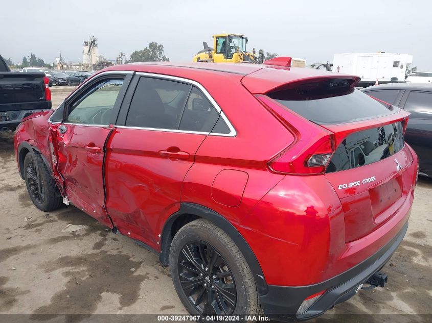 2020 Mitsubishi Eclipse Cross Le 1.5T VIN: JA4AS4AA4LZ007590 Lot: 39247967