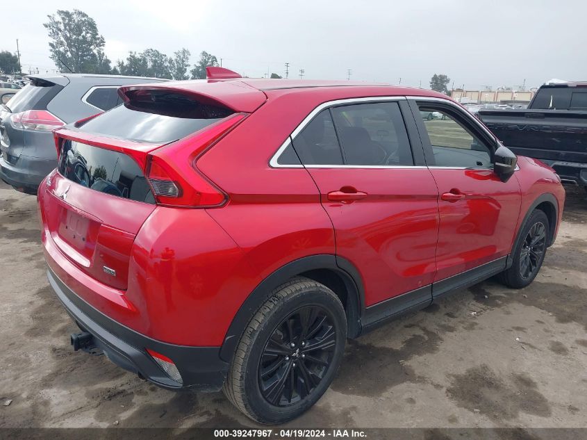 2020 Mitsubishi Eclipse Cross Le 1.5T VIN: JA4AS4AA4LZ007590 Lot: 39247967