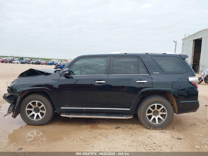 2016 Toyota 4Runner Limited VIN: JTEZU5JR3G5113262 Lot: 39247974