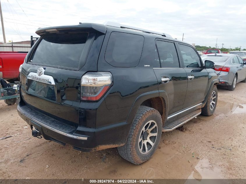 2016 Toyota 4Runner Limited VIN: JTEZU5JR3G5113262 Lot: 39247974