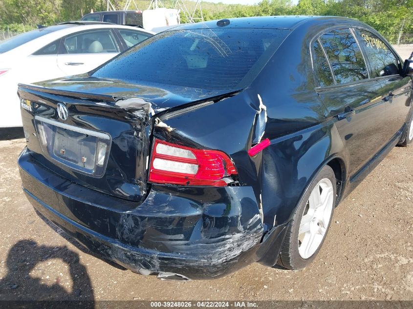 2008 Acura Tl 3.2 VIN: 19UUA66268A035434 Lot: 39248026