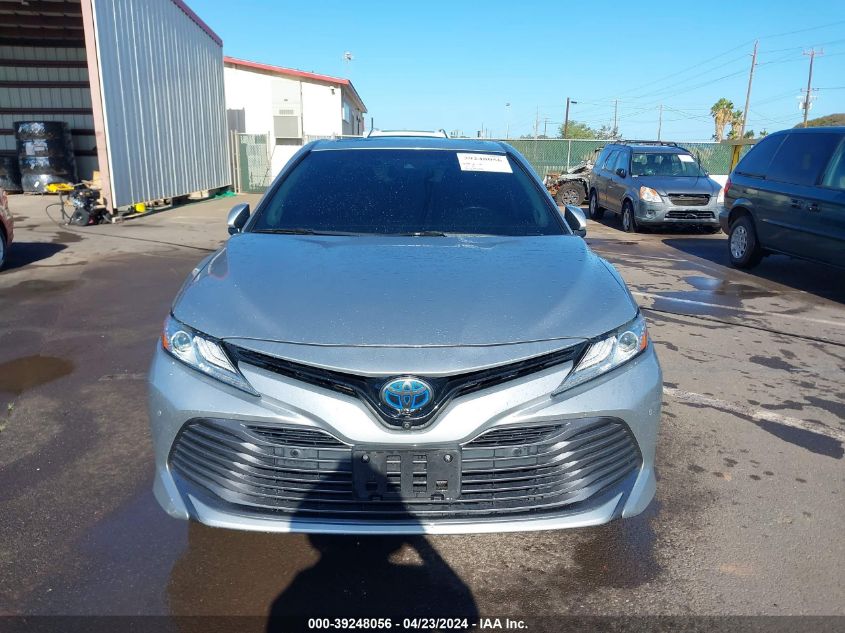 2018 Toyota Camry Hybrid Xle VIN: 4T1B21HK2JU502352 Lot: 39248056