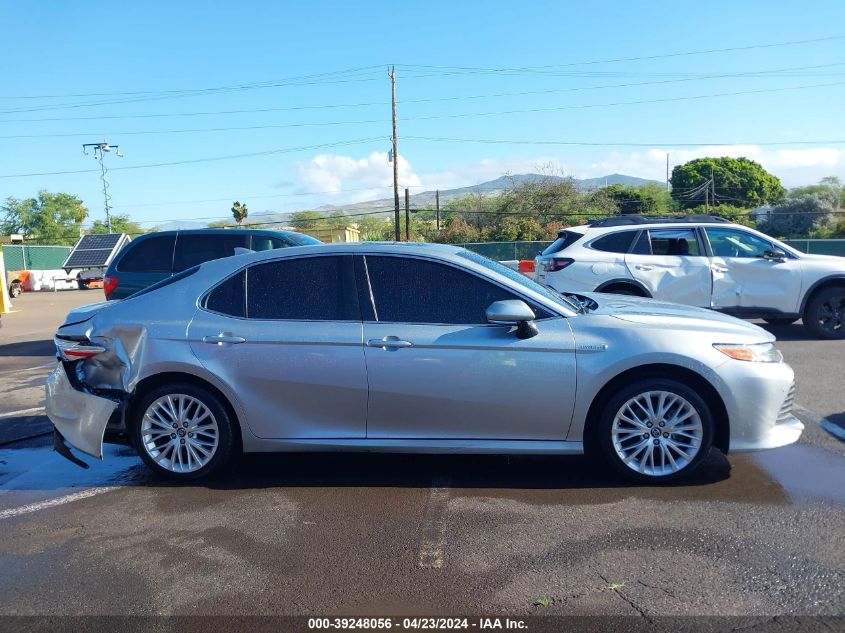 2018 Toyota Camry Hybrid Xle VIN: 4T1B21HK2JU502352 Lot: 39248056