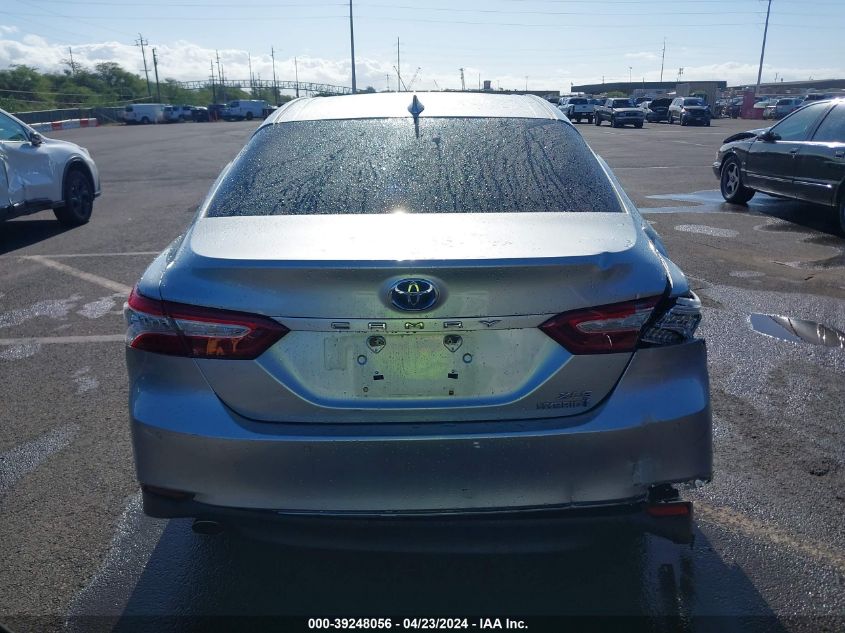 2018 Toyota Camry Hybrid Xle VIN: 4T1B21HK2JU502352 Lot: 39248056