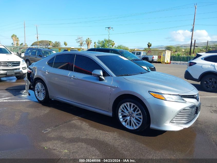 2018 Toyota Camry Hybrid Xle VIN: 4T1B21HK2JU502352 Lot: 39248056