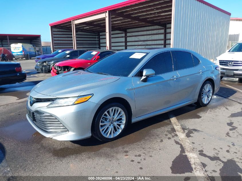 2018 Toyota Camry Hybrid Xle VIN: 4T1B21HK2JU502352 Lot: 39248056