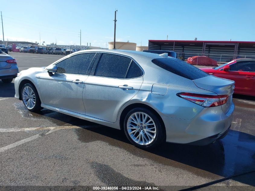 2018 Toyota Camry Hybrid Xle VIN: 4T1B21HK2JU502352 Lot: 39248056