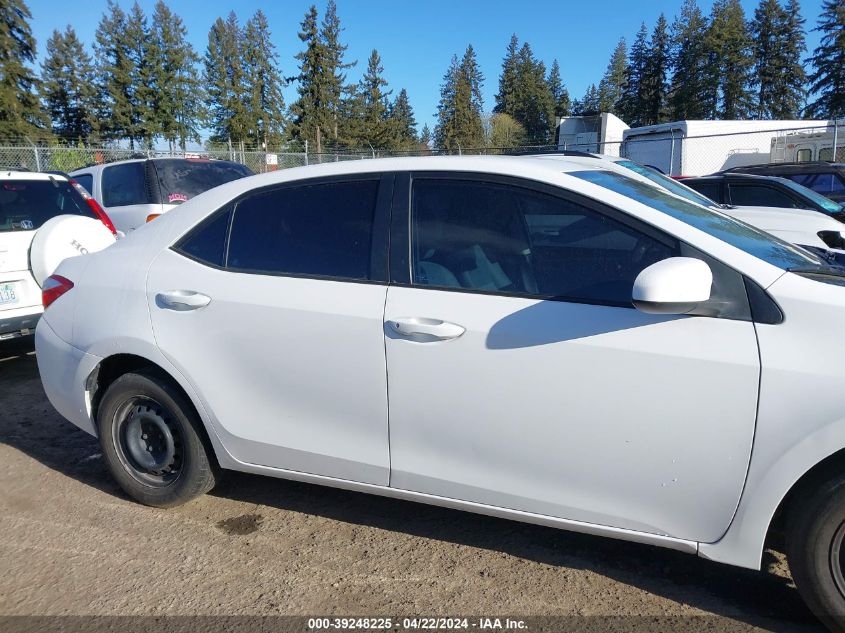 2016 Toyota Corolla L VIN: 5YFBURHE7GP519158 Lot: 39248225