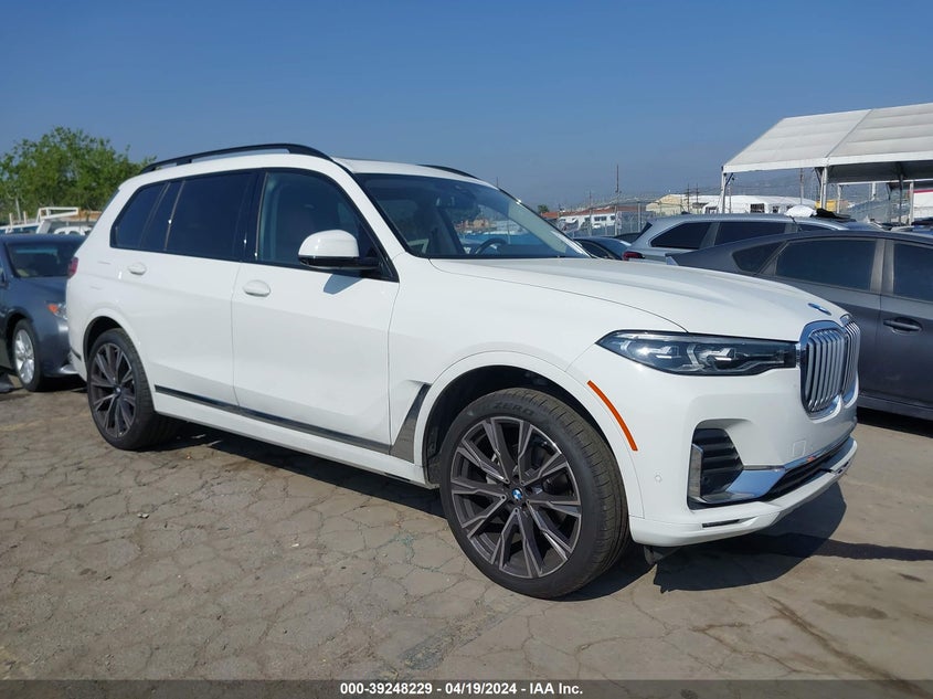 2022 BMW X7 xDrive40I VIN: 5UXCW2C04N9M45524 Lot: 39248229