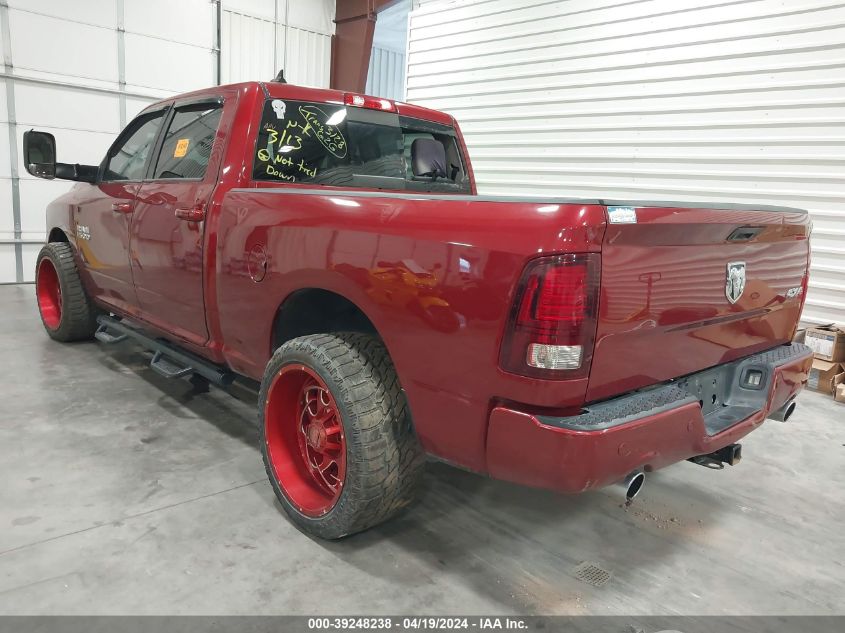 2015 Ram 1500 Sport VIN: 1C6RR7UT5FS653079 Lot: 39248238