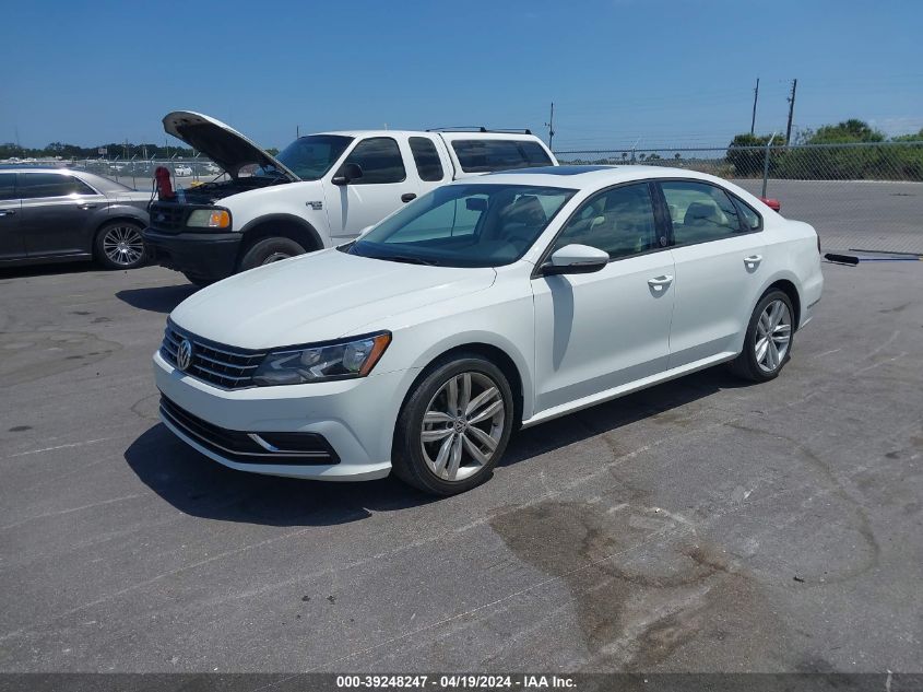 2019 Volkswagen Passat 2.0T Wolfsburg Edition VIN: 1VWLA7A36KC008081 Lot: 39248247