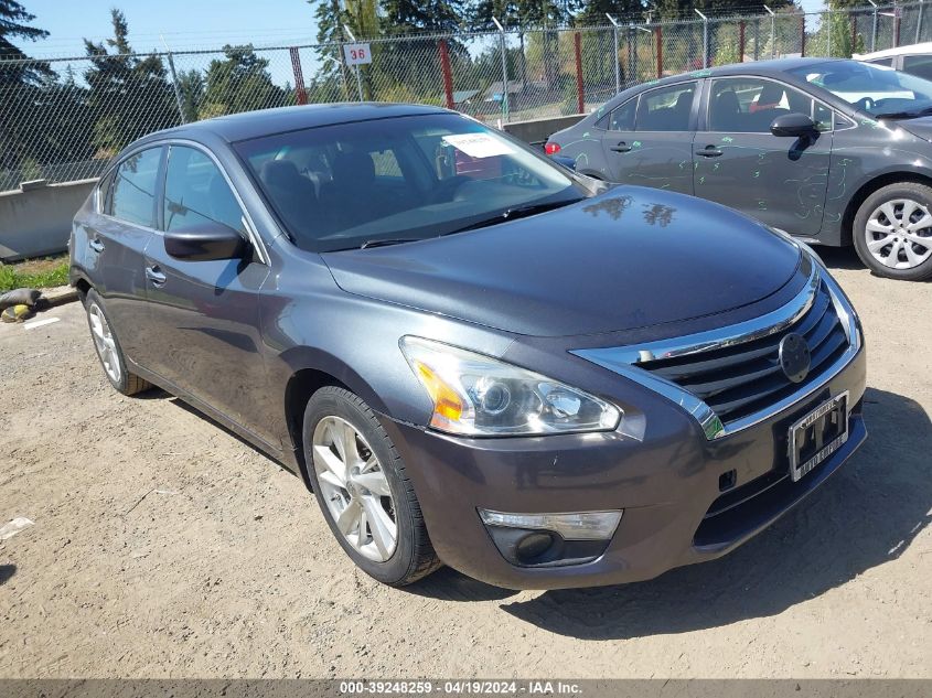 2013 Nissan Altima 2.5/2.5 S/2.5 Sl/2.5 Sv VIN: 1N4AL3AP3DN487640 Lot: 39248259