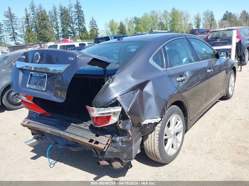 2013 Nissan Altima 2.5/2.5 S/2.5 Sl/2.5 Sv VIN: 1N4AL3AP3DN487640 Lot: 39248259