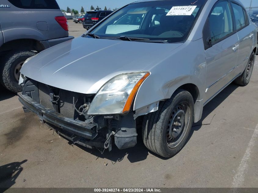 2012 Nissan Sentra 2.0 S VIN: 3N1AB6AP6CL681448 Lot: 39248274