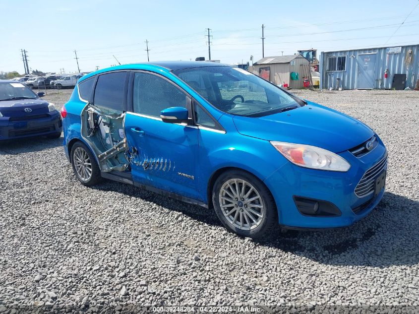 2013 Ford C-Max Hybrid Sel VIN: 1FADP5BU7DL526145 Lot: 39248284