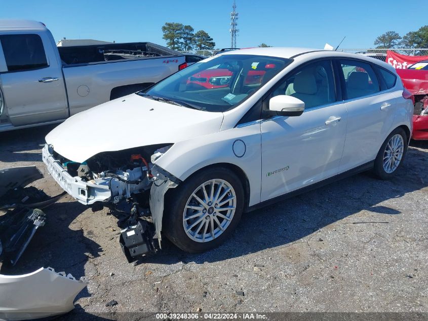 2016 Ford Focus Electric VIN: 1FADP3R45GL217837 Lot: 39248306