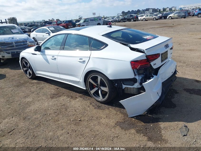 2024 Audi A5 Sportback Premium Plus 45 Tfsi Quattro S Tronic VIN: WAUFACF56RA003405 Lot: 39248314