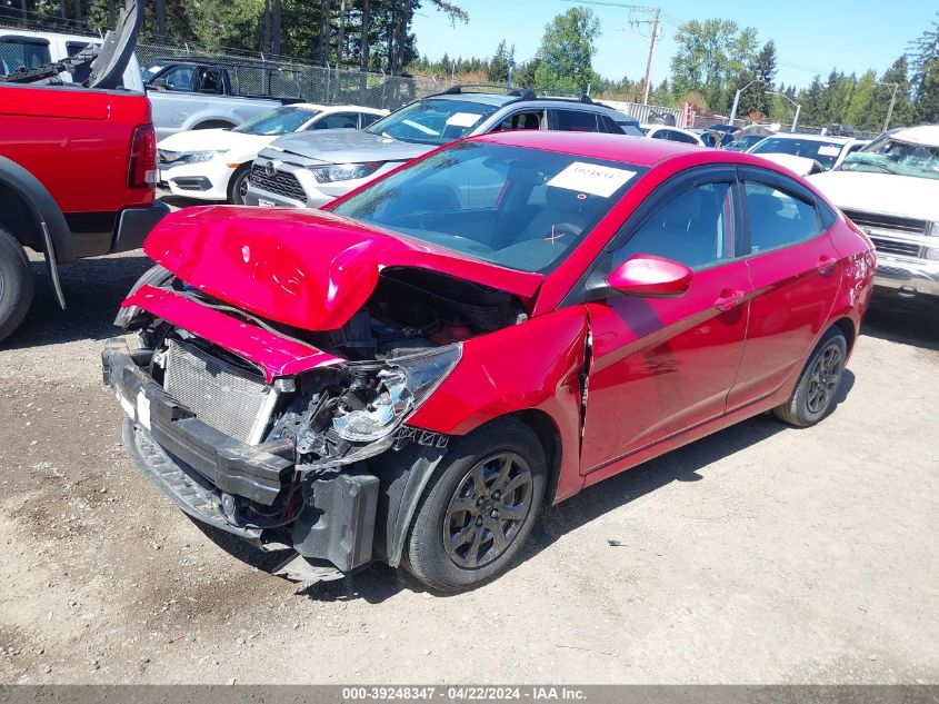 2014 Hyundai Accent Gls VIN: KMHCT4AE5EU689096 Lot: 39248347