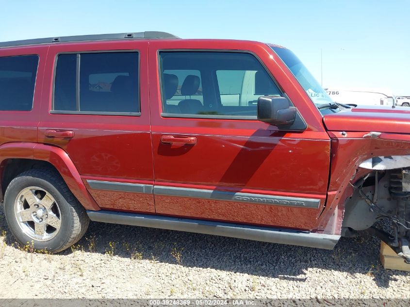 2007 Jeep Commander Sport VIN: 1J8HH48P97C547502 Lot: 39248369