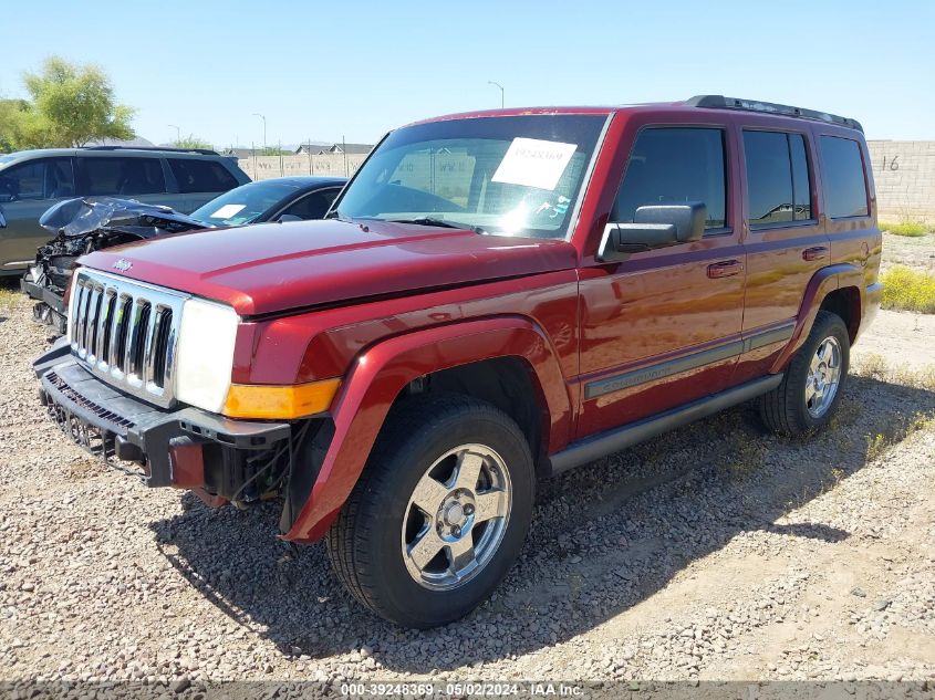 2007 Jeep Commander Sport VIN: 1J8HH48P97C547502 Lot: 39248369