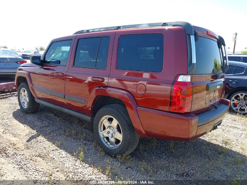 2007 Jeep Commander Sport VIN: 1J8HH48P97C547502 Lot: 39248369