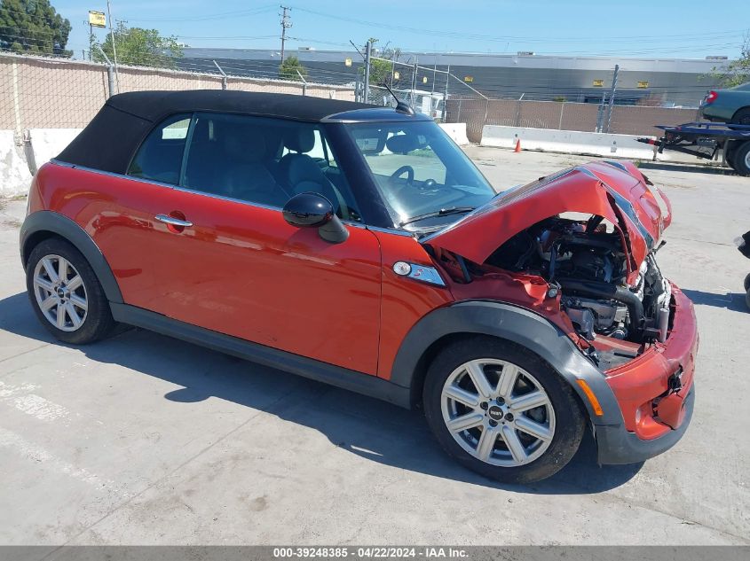 2015 Mini Convertible Cooper S VIN: WMWZP3C50FT708507 Lot: 39248385