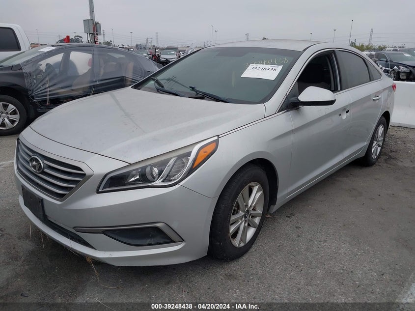 VIN 5NPE24AFXHH574453 2017 HYUNDAI SONATA