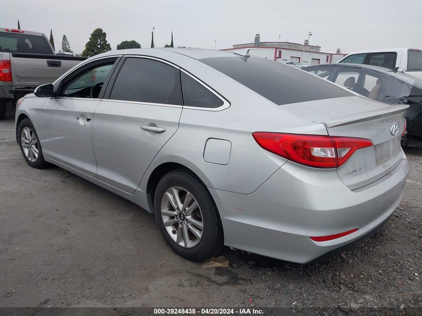 VIN 5NPE24AFXHH574453 2017 HYUNDAI SONATA