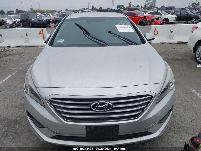 VIN 5NPE24AFXHH574453 2017 HYUNDAI SONATA
