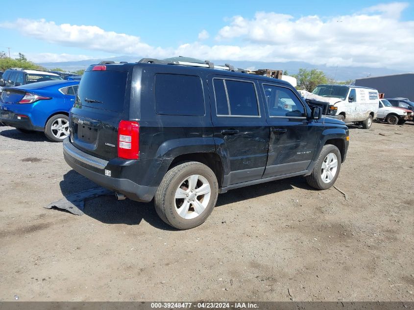 2014 Jeep Patriot Limited VIN: 1C4NJRCB6ED928612 Lot: 39248477