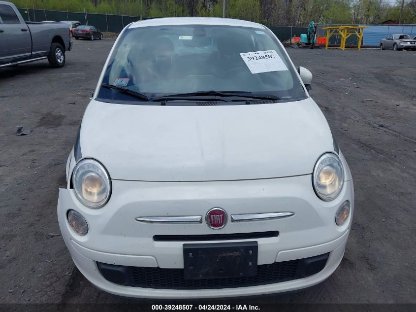 2016 Fiat 500 Easy VIN: 3C3CFFKR8GT130264 Lot: 39248507