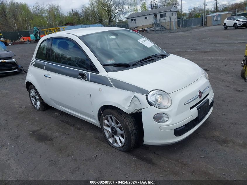 2016 Fiat 500 Easy VIN: 3C3CFFKR8GT130264 Lot: 39248507