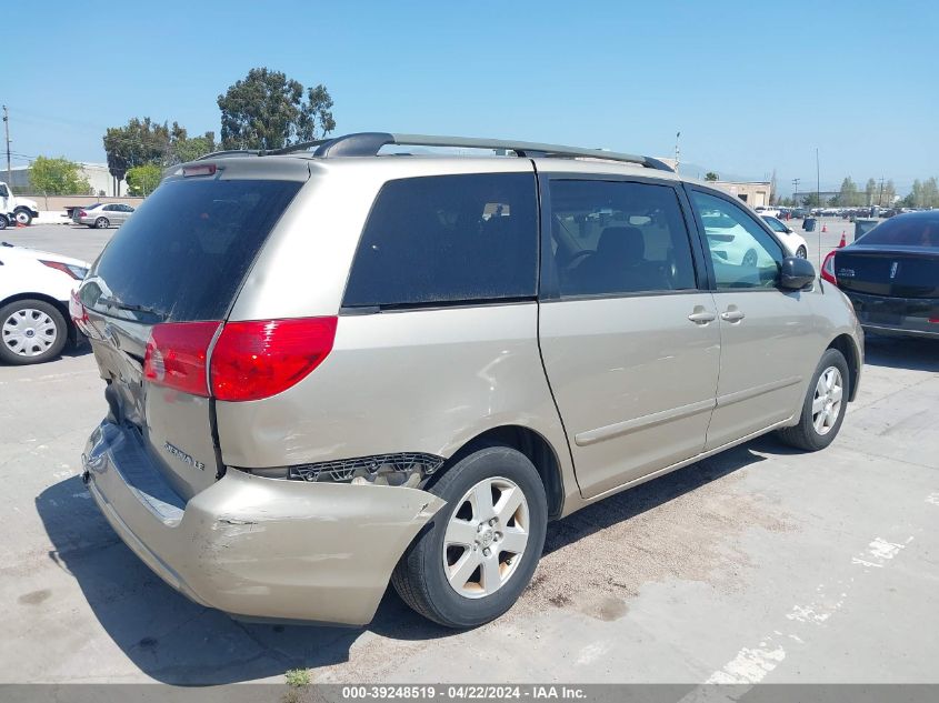 2007 Toyota Sienna Le VIN: 5TDZK23CX7S097315 Lot: 39236177