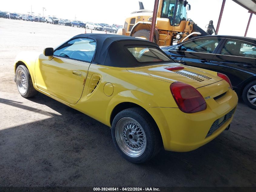 JTDFR320510040025 2001 Toyota Mr2 Spyder