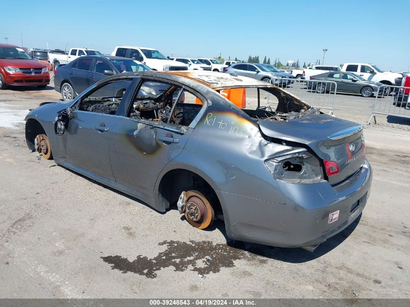 2011 Infiniti G37 Sport VIN: JN1CV6AP5BM501266 Lot: 39248543